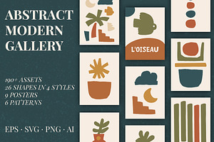 Abstract Modern Gallery Collection