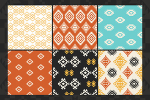 30 Aztec Southwestern Patterns Pack