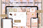 Elegant Lady iPad and iPhone Theme, a Background Graphic by BeeRubby (Thumbnail 1 of 10)