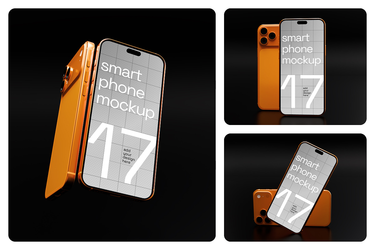 Iphone 17 Pro Mockup, an iPhone Mockup by Voar Mockups