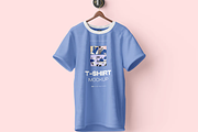 T-Shirt Mockup - Flat Lay View, a Shirt Mockup by graphicsauce (Thumbnail 4 of 4)