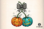 Pumpkin Cherries Coquette Halloween, an Illustration by Dream Creation (Thumbnail 1 of 5)