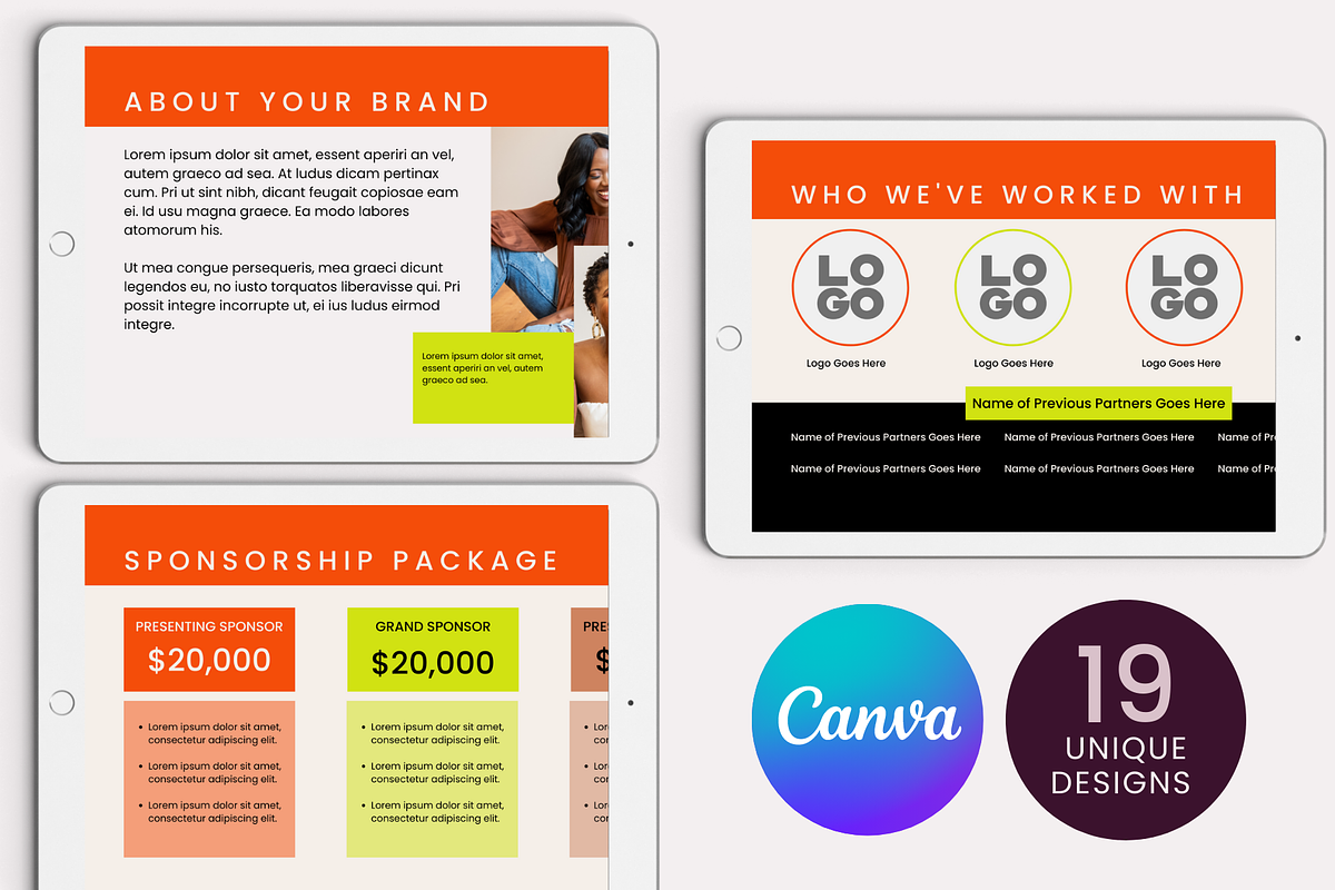 Event Sponsorship Proposal Deck, a Presentation Template by Templates by Carey (Photo 2 of 5)