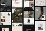 FOLD | Social Media Kit (I), a Social Media Template by Pixel Grid (Thumbnail 2 of 10)