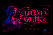 Vonire Bound Typeface, a Blackletter Font by alit design (Thumbnail 2 of 20)