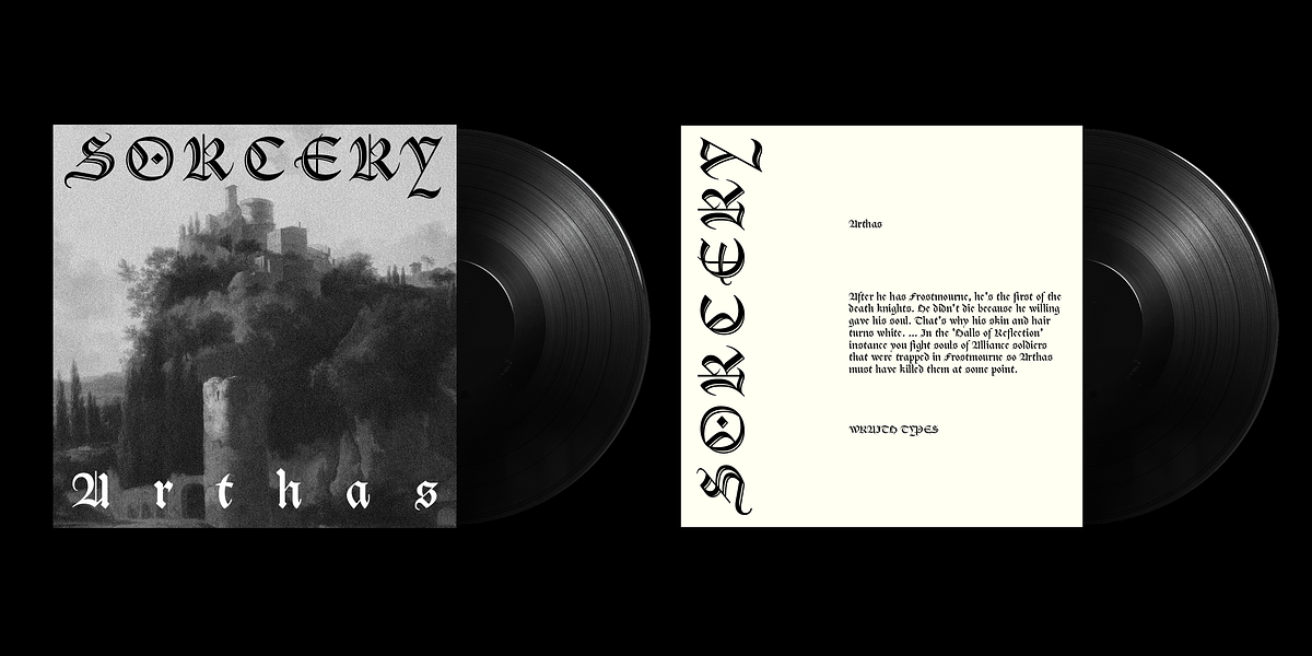WT Arthas, a Blackletter Font by Wraith Types (Photo 4 of 6)
