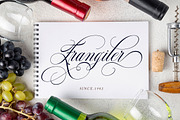 Chardonnay Script, a Script Font by Has_rizal (Thumbnail 5 of 11)