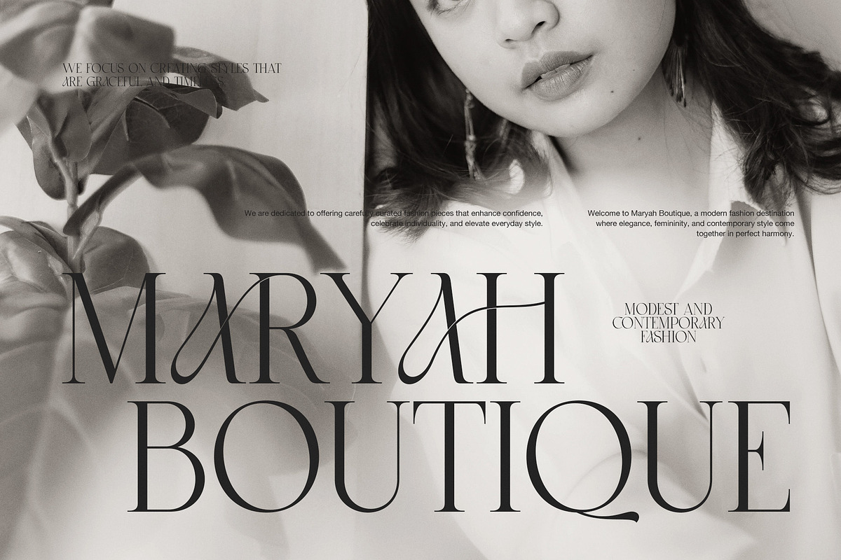 Groah Elegant Contrast Serif Font, a Serif Font by Perfectype (Photo 6 of 8)