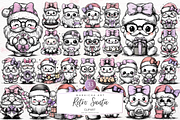 Retro Santa Clipart, an Illustration by Markicha Art (Thumbnail 1 of 5)