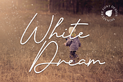 White Dream, a Handwritten Font by Majelis Font (Thumbnail 1 of 5)
