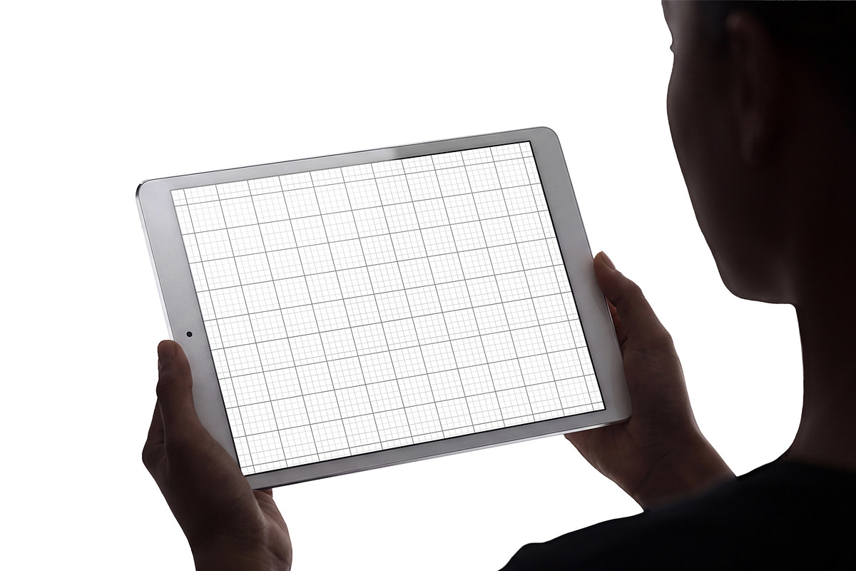 Tablet Screen Mockup Template