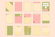 Cute Notebook Pages, a Templates & Theme by Digitaliya (Thumbnail 6 of 6)
