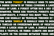 River Adventurer - Block Font, a Sans Serif Font by tokokoo (Thumbnail 8 of 13)