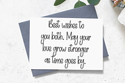Santa Birthday | Script Font, a Script Font by Scratchones (Thumbnail 3 of 8)