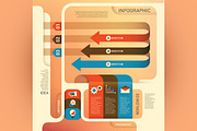 Info graphic templates., a Brochure Template by Radoman (Thumbnail 4 of 7)