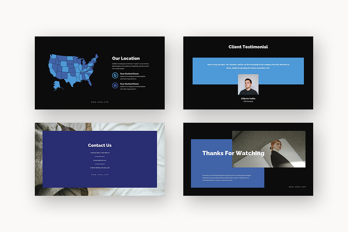 Uroa : Branding Agency Google Slides, a Presentation Template by Punkl Camp (Photo 16 of 16)