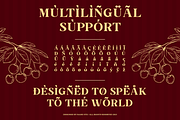 Nurencia Decorative Display Font, a Serif Font by Rasio Studio (Thumbnail 3 of 10)