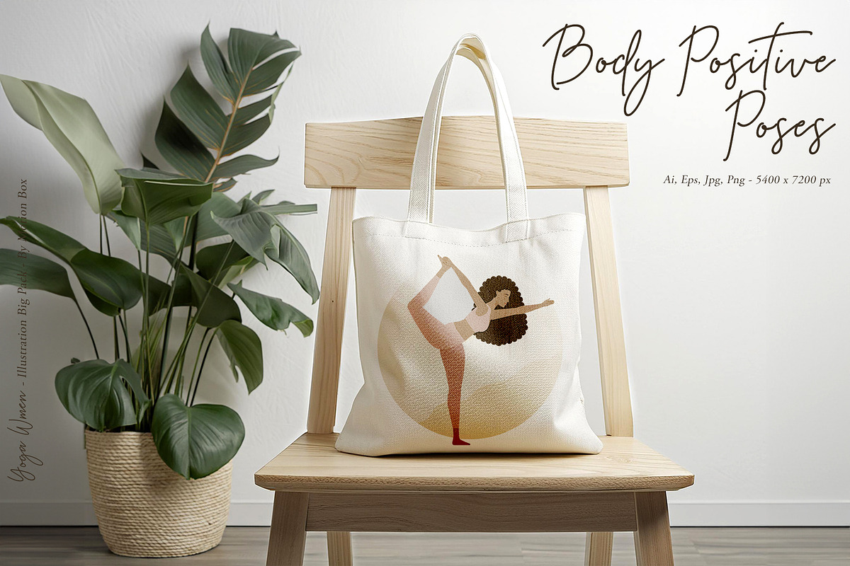Yoga Women Illustrations Big Pack, a Person Illustration by Motion-Box (Photo 5 of 27)