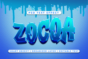 Zocqa Text Effect