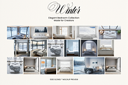 Ultimate Winter Bed Scene 1000 JPG, a Household Mockup by KennedyStudio (Thumbnail 12 of 15)