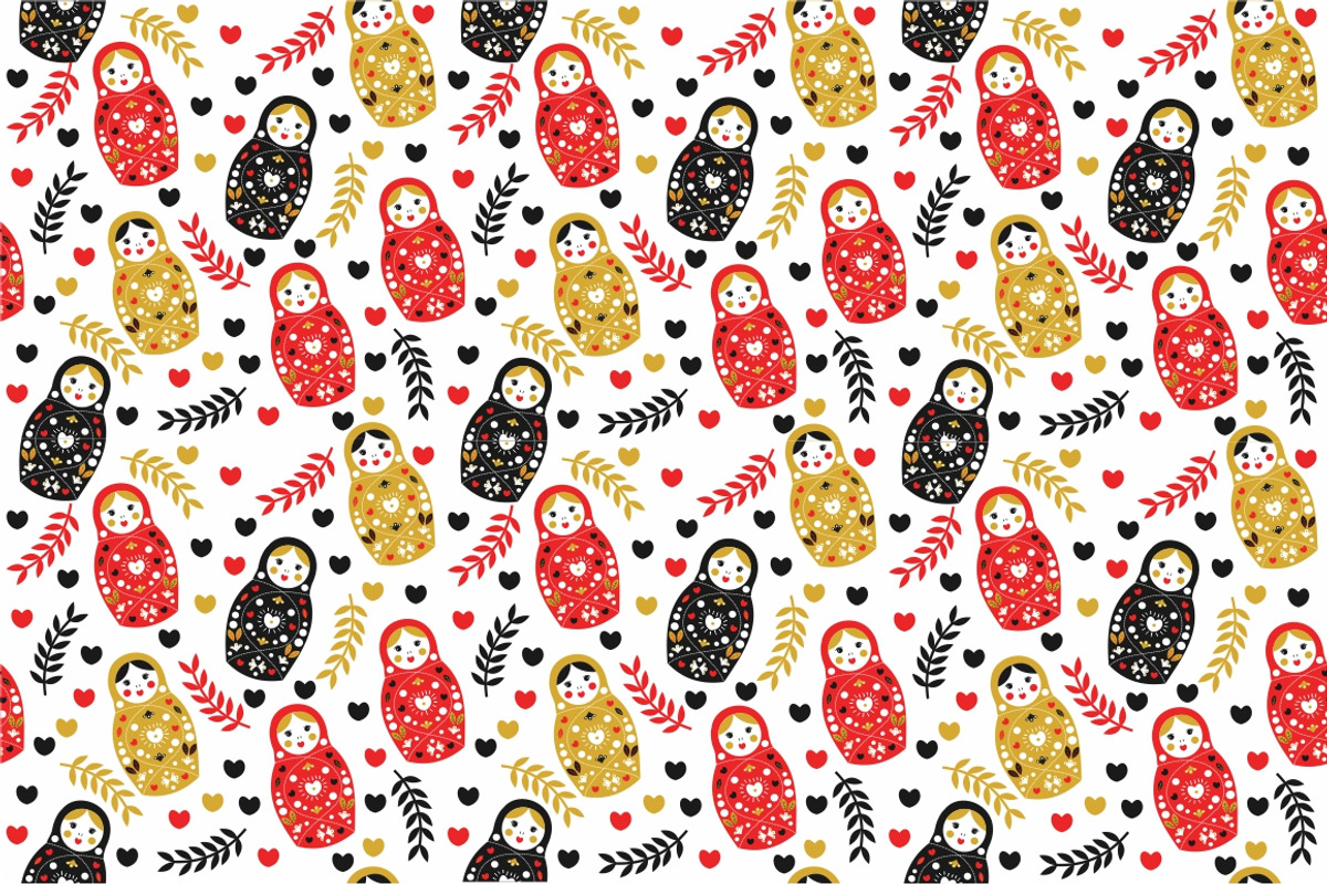 5 PATTERNS IN SLAVIK STYLE. VECTOR., a Pattern Graphic by SIMPLE_PICTURE (Photo 12 of 13)