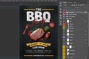 The BBQ Party Flyer, a Flyer Template by CREATIVE DUDE (Thumbnail 5 of 5)