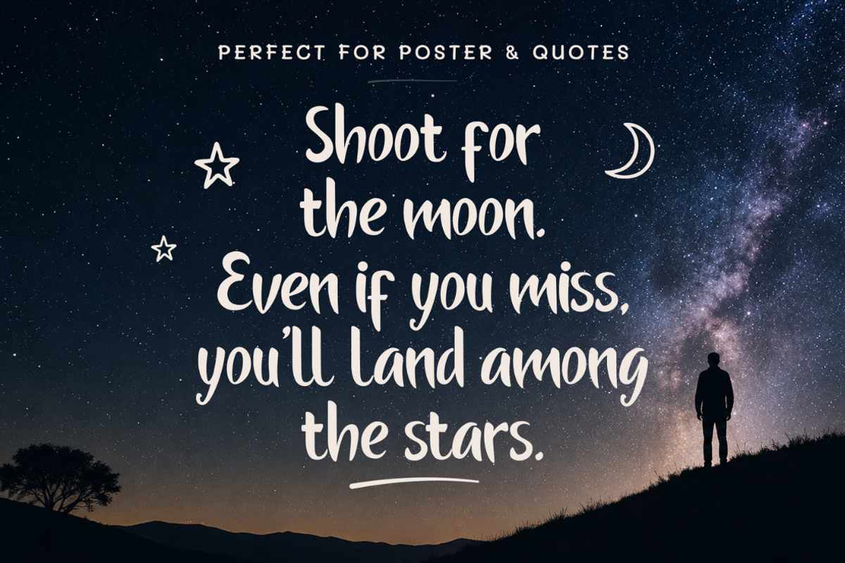 The Moon, a Handwritten Font by ShowUp! Studio (Photo 3 of 11)