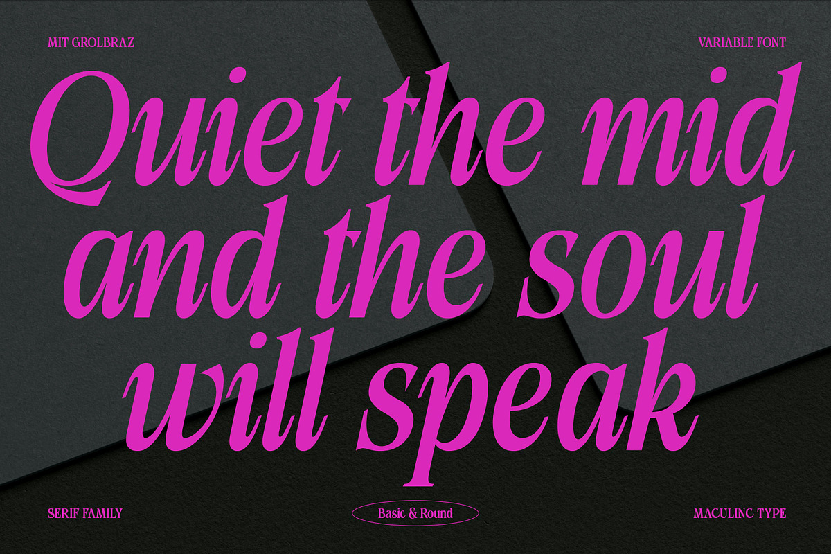 MIT Grolbraz | Variable Font, a Serif Font by Maculinc Type (Photo 10 of 16)