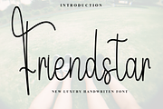Friendstar, a Handwritten Font by InermediaSTUDIO (Thumbnail 1 of 8)