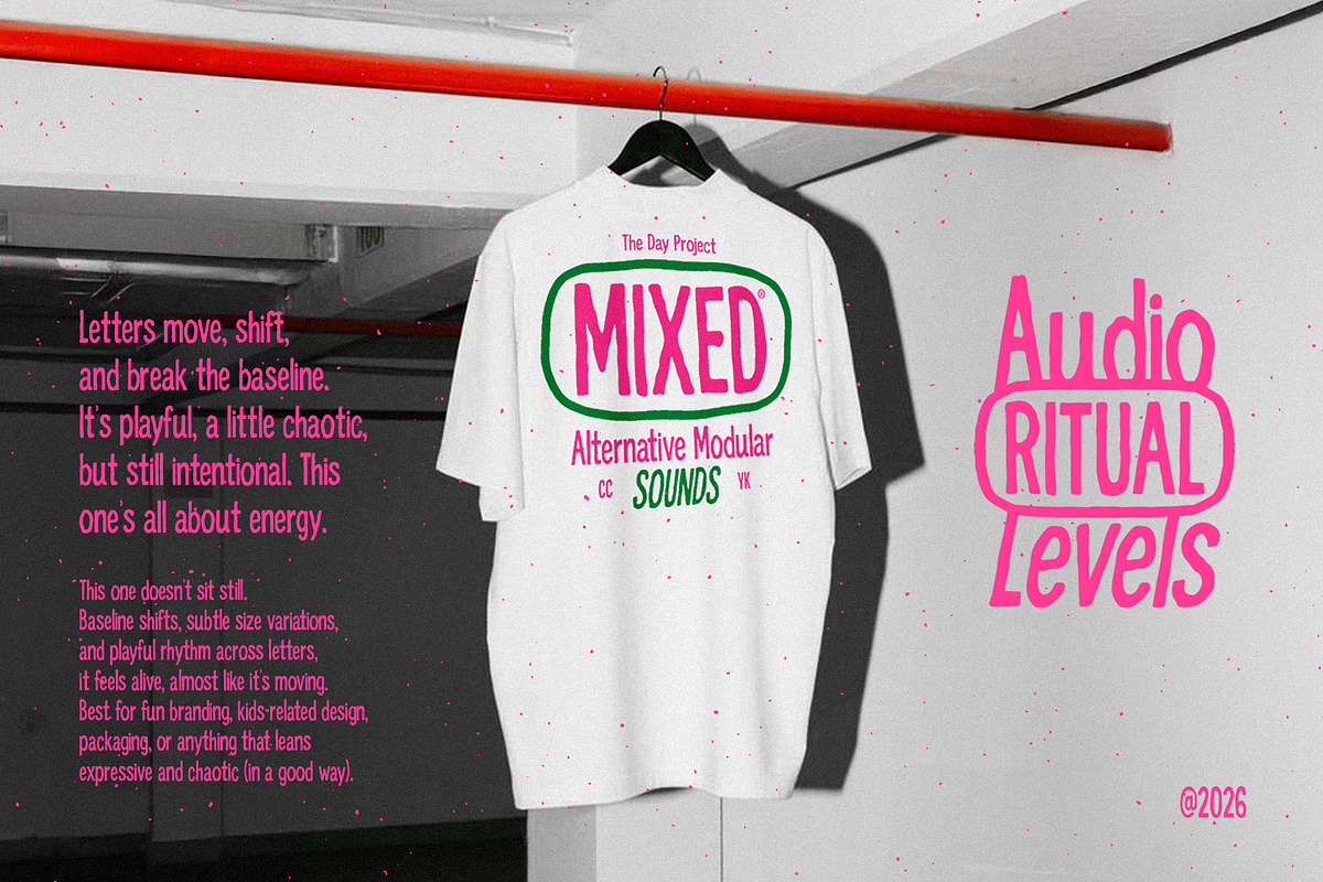 Stateside - Retro Groovy Font, a Sans Serif Font by Typeparties (Photo 6 of 12)