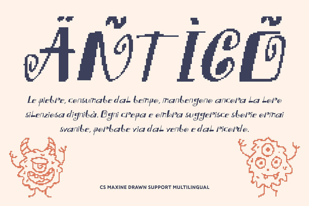 CS Bephyra Pixel, a Sans Serif Font by Craft Supply Co. (Photo 7 of 8)