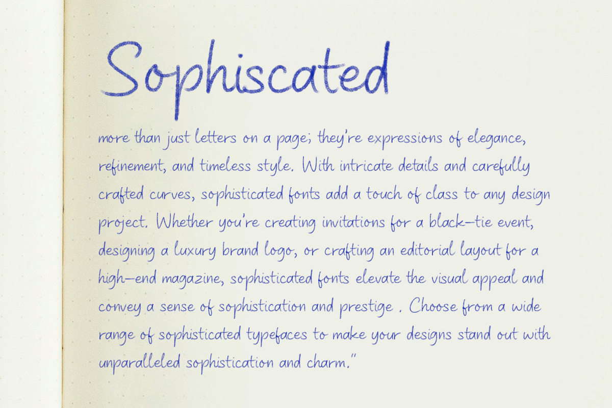 Paperink - Color SVG Fonts, a Handwritten Font by Viswell (Photo 8 of 12)
