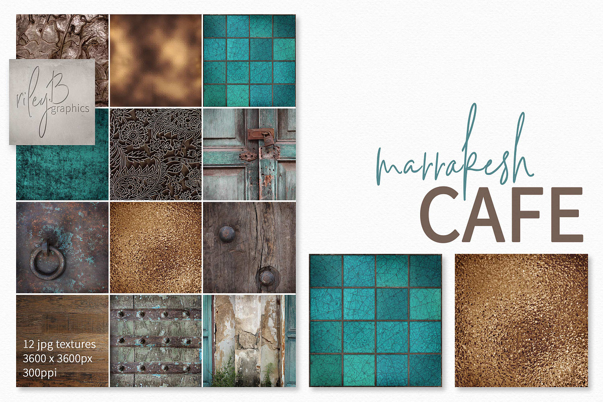 Marrakesh Cafe, a Texture Graphic by rileyBgraphics (Photo 1 of 7)