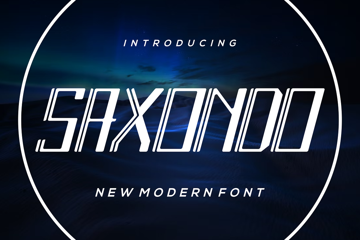 Saxondo font, a Serif Font by VectorCraft (Photo 1 of 4)