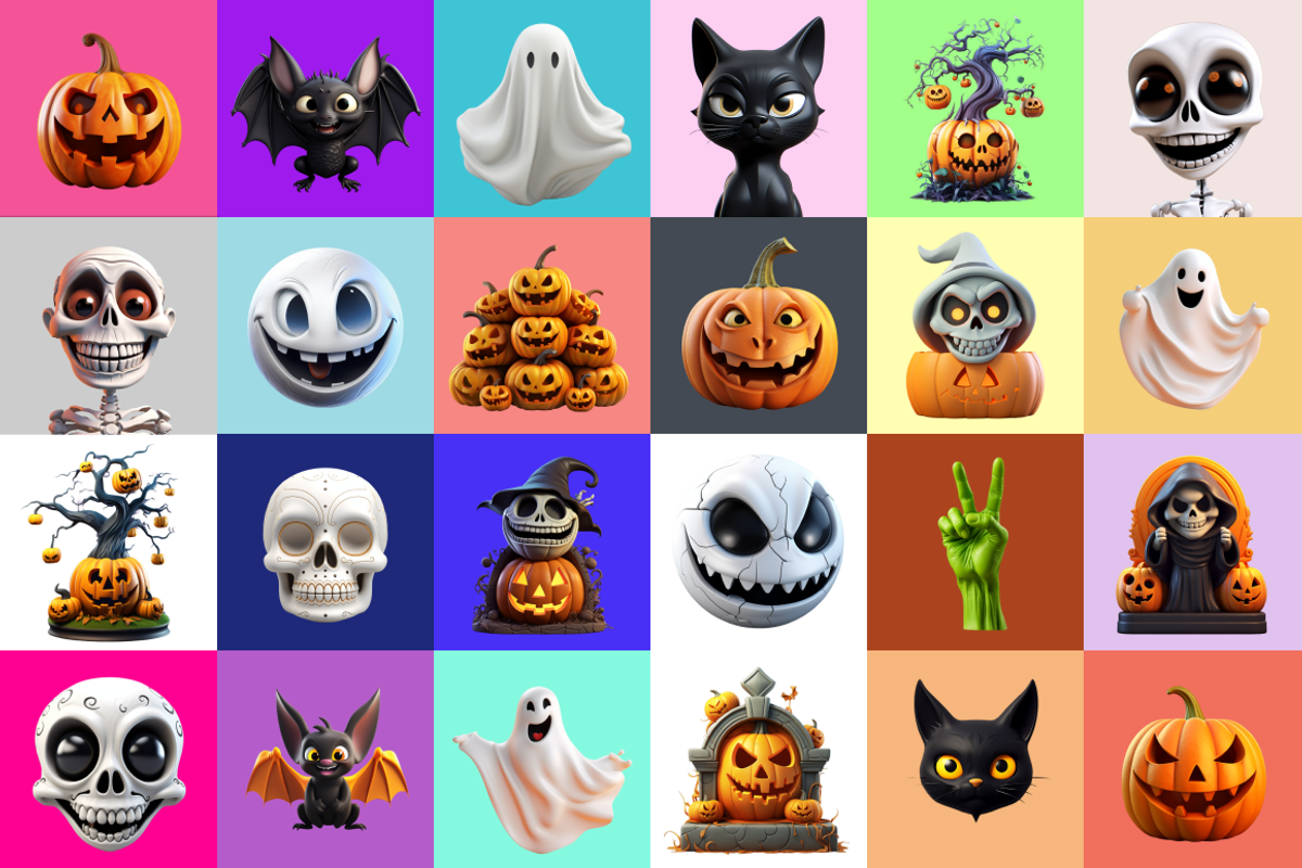 320 Elements Halloween Characters, a Characters & Person 3D Model by Digital Blood (Photo 4 of 15)