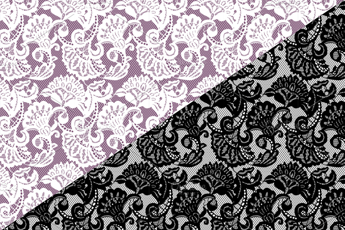 Snow White Lace Collection, a Pattern Graphic by Simple Design (Photo 2 of 5)