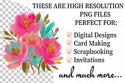 Watercolor Valentine's Day Clipart B, an Illustration by Daily.Designs (Thumbnail 2 of 5)