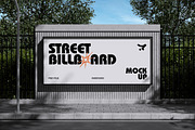 Street Billboard Mockup Bundle Set, an Advertising Mockup by Rielismee (Thumbnail 3 of 5)