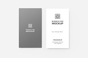 Vertical Business Card Mockup, a Product Mockup by graphypix (Thumbnail 4 of 4)
