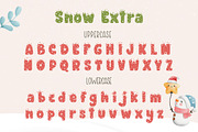 Snow | Cute Font Duo, a Symbol Font by AnningArts (Thumbnail 6 of 9)