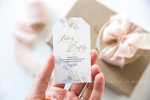 Gift Tag Mockup,Favor Tag Mockup, 1