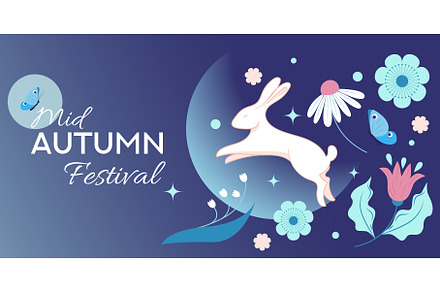 Mid Autumn Festival Banner