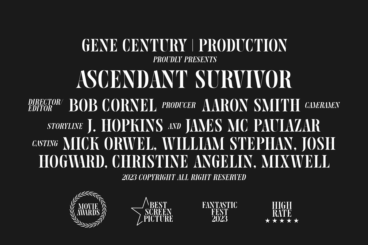 Phosery Serif Display Font, a Serif Font by Genetype (Photo 7 of 8)