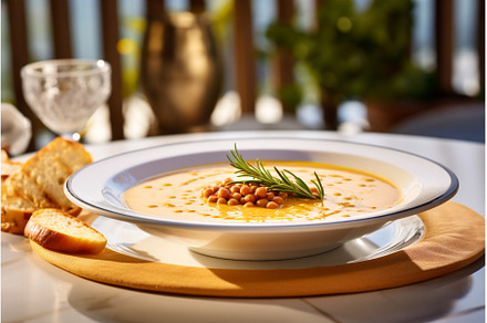 Chickpea Soup a classic of Umbrian, a Food & Drink Photo by Rodica Ciorba