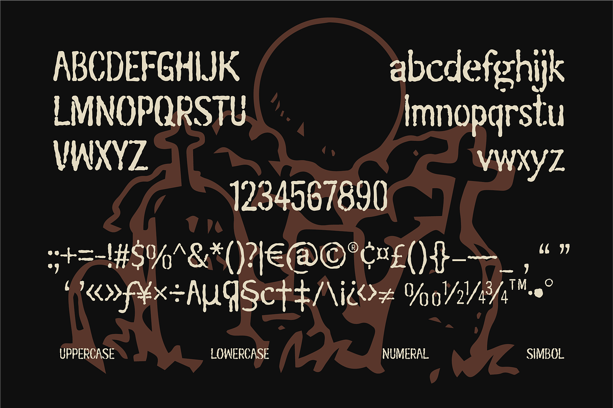 Greems - Doombringer Display Font, a Sans Serif Font by riff.type (Photo 4 of 10)