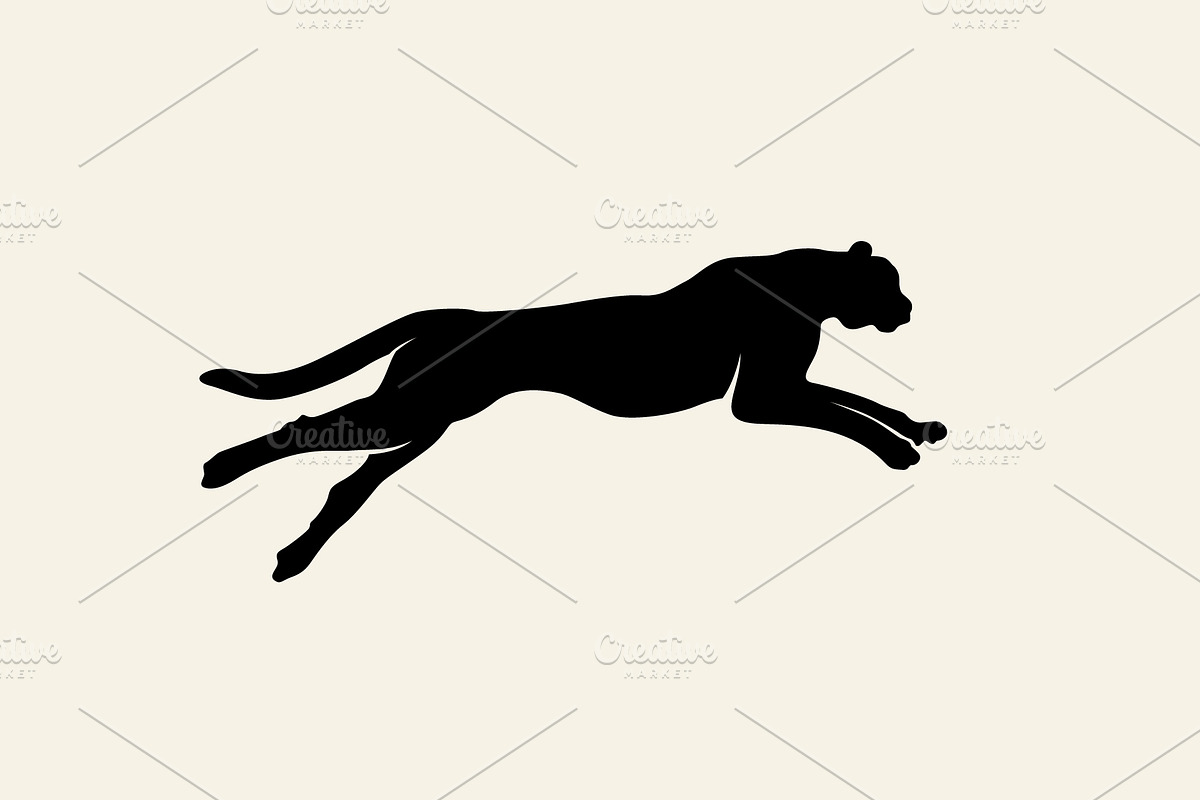 Leopard Jaguar Panther Cheetah Logo, a Branding & Logo Template by Atlantis X Nurman Arbai (Photo 2 of 2)