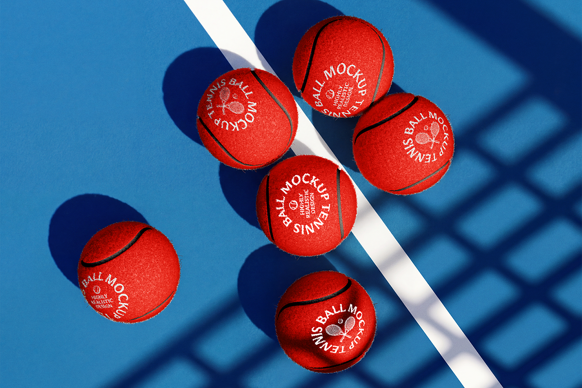 Tennis Ball Mockup, a Mockup by PopotLane (Photo 4 of 4)