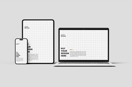 Multi Devices Mockup, a Mac Mockup by MA-KING_ART