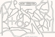 Travel Map Creator Collection, an Illustration by Happy Monday Creative (Thumbnail 14 of 22)