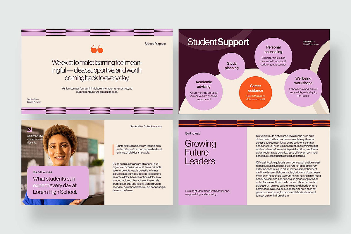 High School Prospectus Presentation, a Presentation Template by BrandPacks (Photo 5 of 7)